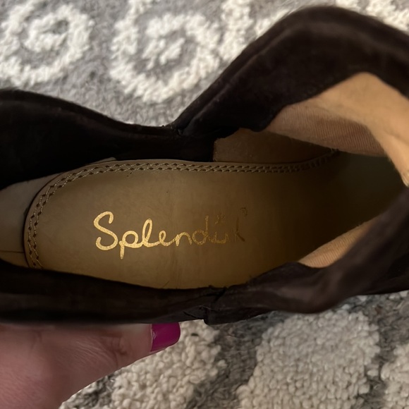Splendid Cheryl Split Shaft booties, brown, size 8 NWT! - Picture 2 of 9